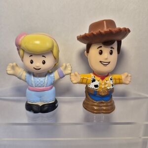 Fisher Price Little People Disney Toy Story Woody & Bo Peep Figures 2018
